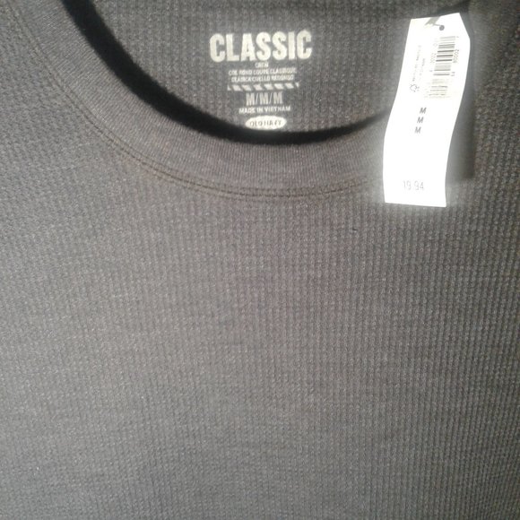 mens med.long sleeve t-shirt/sweater nwt old navy brand - Picture 2 of 8